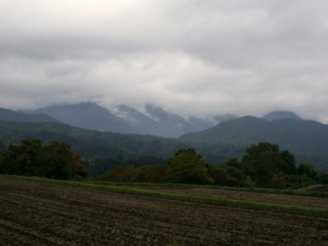 貝田からの山